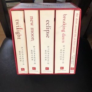 Twilight book collection.